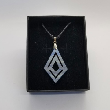 Pendentif Triangle jeans